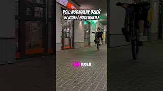 Pov Normalny dzień w Białej Podlaskiej rower shorts mtb bikelife viral glovo deliveryboy [upl. by Sumerlin32]