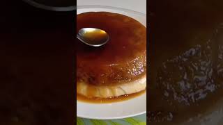 Dessert miroir 😮😍😝 banane creme dessert recette flan viralvideo dessertrapide food cake [upl. by Ihsir]