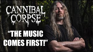 CANNIBAL CORPSE The Ultimate CHAOS HORRIFIC Interview [upl. by Sauers452]