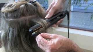 Create Dry Finger Waves with InfraShine ClassicLine Flat Iron [upl. by Niloc425]