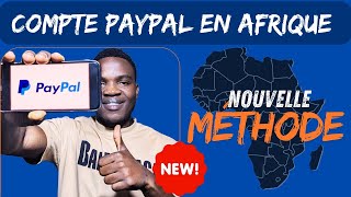 Comment créer un compte PayPal en Afrique  nouvelle méthode 2024 [upl. by Osicran]