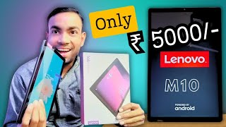 Lenovo Tab M10 4G Tablet For Students or Beginners Review Hindi  techreview lenovo technology [upl. by Lumbye]