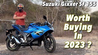 2023 Suzuki Gixxer SF 155 Review  Worth Buying [upl. by Lanaj]