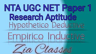 Hypothetico Deductive and Empirico Inductive Method  Qualitative and Quantitative [upl. by Moulden]