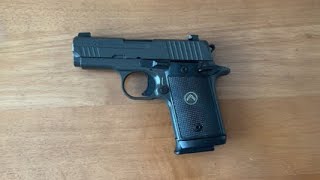 Sig P938 Legion Intro Disassembly Shooting [upl. by Hall]