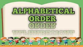 Alphabetical order alphabetical order for grade 3 alphabetical order for kids arrange words [upl. by Bolte]