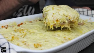 КАРТОФЕЛЬНАЯ ЗАПЕКАНКА С МЯСНЫМ ФАРШЕМ [upl. by Harraf]