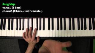 Oceans where Feet May Fail by Hillsong United  piano tutorial  Part 1 [upl. by Aehtela968]