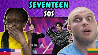 REACTION TO SEVENTEEN 세븐틴  SOS Live at Glastonbury 2024  FIRST TIME HEARING SOS [upl. by Minoru]