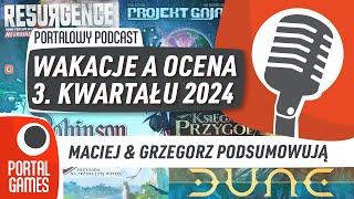 Podsumowanie trzeciego kwartału 2024  Portalowy Podcast [upl. by Eillom]