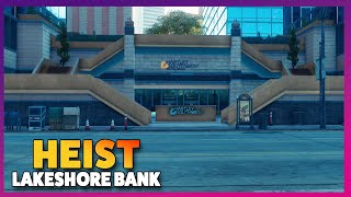 Saints Row Heist Walkthrough at the Bank in Lakeshore North [upl. by Atsirhcal216]