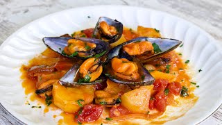 Antiguamente los MEJILLONES se guisaban así Receta marinera [upl. by Roberto]