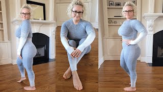 Bombshell Sportswear  Leggings Try On Haul 2022 [upl. by Lleder]