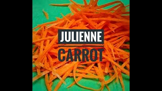 Easy Julienne Carrot Cooking hacks [upl. by Ferrell]