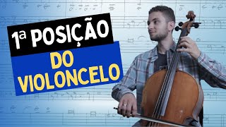 Aprenda as NOTAS na 1ª POSIÇÃO do CELLO I Curso de Violoncelo Online [upl. by Codd995]