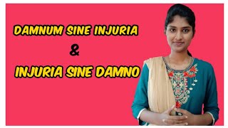 Important Legal Maxims  Damnum Sine Injuria  Injuria Sine Damno  Tamil  Bookish Girl [upl. by Arundel]