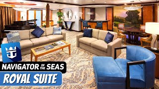 Navigator of the Seas  Royal Suite Full Walkthrough Tour amp Review 4K  Royal Caribbean [upl. by Uchish]