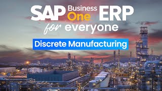 ERP for Discrete Manufacturing  SAP Business One for Everyone  SoftCore Solutions [upl. by Artim]