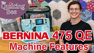 Bernina 475 Machine Overview with Bailey [upl. by Laetitia572]