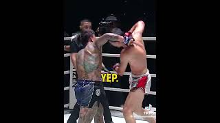 Speed didn’t know that there was elbows in Muay Thai 🇹🇭😂speed muaythai [upl. by Hennebery]