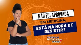 Vou desistir da Medicina [upl. by Yerak]