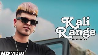 Raka  Kali Range Official song  Latest Punjabi songs 2024  New Punjabi songs [upl. by Pall]