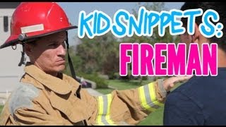 Kid Snippets quotFiremanquot Imagined by Kids [upl. by Gatias829]