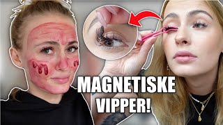 TESTER MAGNETISKE VIPPER  BLODMASKE virker det [upl. by Ahseia]