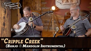 Performing A Classic Cripple Creek  Incredible Banjo amp Mandolin Bluegrass Instrumental [upl. by Enyt554]