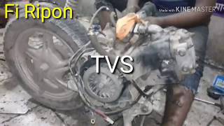 Tvs Wego engine repair [upl. by Anor]