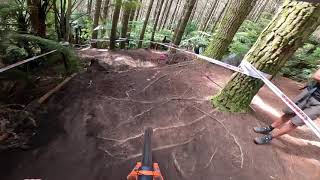 Crankworx Rotorua Downhill Race Run 2023 [upl. by Sidras]