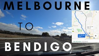 MELBOURNE TO BENDIGO TIME LAPSE 4K [upl. by Naid]