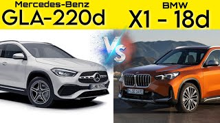 BMW X1 vs Mercedes GLA🔥🔥 Prices Engine and Specs  Brief Comparison  CarsLane [upl. by Belldas]