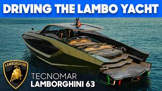 🚀Tested Best Lamborghini Yacht  FASTER than Conor McGregor’s  Test Tour amp Review [upl. by Ainoloppa]