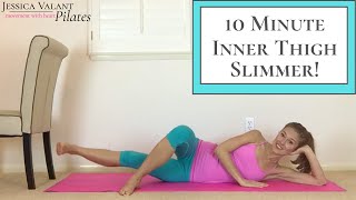 10 Minute Inner Thigh Slimmer  No Equipment Needed [upl. by Sherrill]