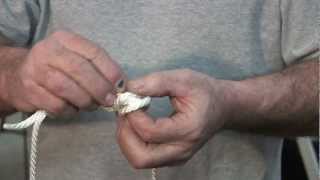 How to Properly Tie a Flagpole Knot [upl. by Irtimed]