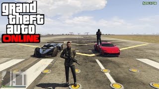 Grotti X80 Proto Vs Pegassi Reaper GTA 5 Online Gameplay [upl. by Ellirehs]