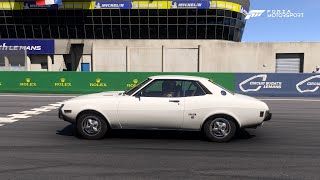 Forza Motorsport  Toyota Celica GT 1974  Car Test Drive Burnout Speed Crash [upl. by Lucinda376]