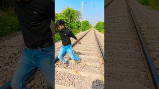 Train haorn 😂😱😂fun trending comedy viralvideo funny train railway subscribe [upl. by Areyk286]