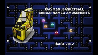 PacMan Basketball  Arcade Basketball  IAAPA 2012 [upl. by Elocin]