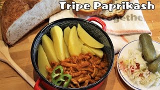 Hungarian Tripe Paprikash Pacal pörkölt [upl. by Annawt350]