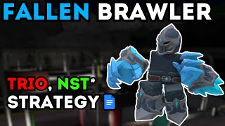 EASIEST WAY TO GET FALLEN BRAWLER  Brawler Blitz Strategy  Player 3 POV I TDS Roblox [upl. by Hasan]