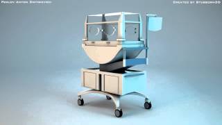 Weyer Infant Incubator 3d model [upl. by Eugaet]