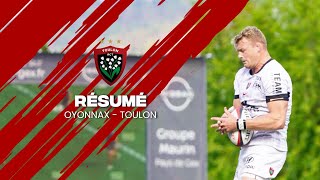 Oyonnax Rugby  RC Toulon  le résumé [upl. by Seleta812]