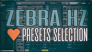 UHE Zebra HZ 97 ❤️presets selection The Dark Zebra  Hans Zimmer [upl. by Vookles8]