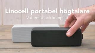 Vattentät Bluetoothhögtalare för mobilen [upl. by Yelyab]