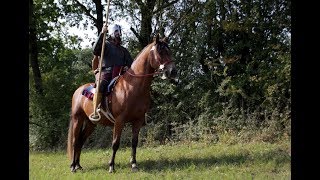 Anglosaxon mounted warrior 620 AD [upl. by Ellette817]