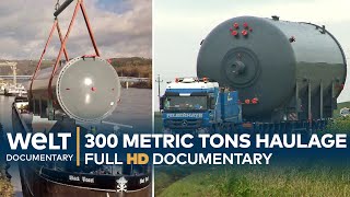 HEAVY HAULAGE  300 Metric Tons of Steel on the Move  Full Documentary [upl. by Aynatahs397]