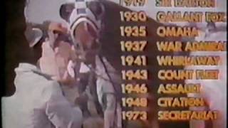 SECRETARIAT  1973 Belmont Stakes  Part 6 CBS [upl. by Autry]