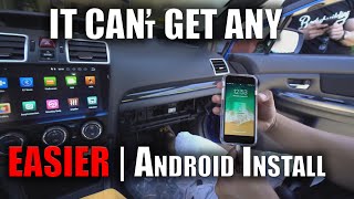 Plug and Play Android Head unit  DIY  2018 iDoing [upl. by Silverman]